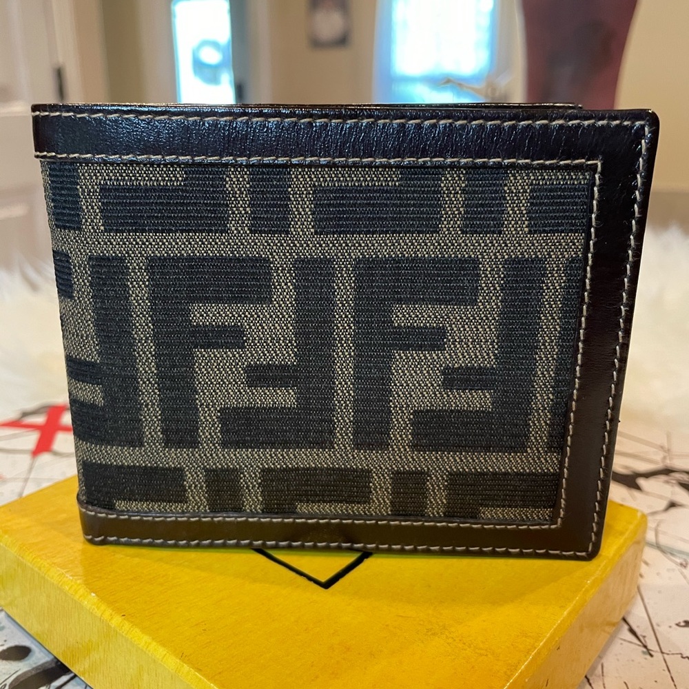 SOLD! Fendi Bifold Wallet with Box - Picture 2 of 9